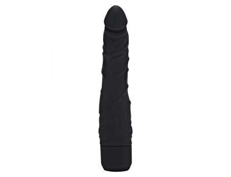 Wibrator silikonowy realistyczny ToyJoy slim czarny 21 cm - 3