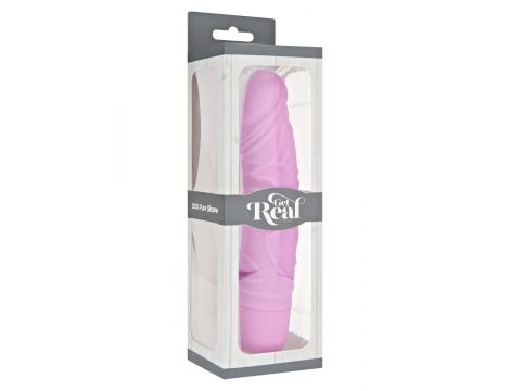 Wibrator silikonowy realistyczny ToyJoy Classic różowy - 4