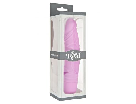 Wibrator silikonowy realistyczny ToyJoy Classic różowy - 5