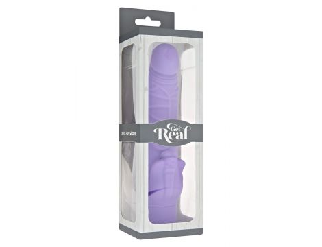 Wibrator realistyczny Classic Stim ToyJoy fioletowy 22 cm
