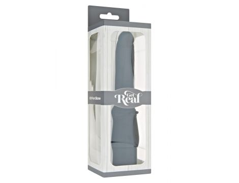 Wibrator realistyczny silikonowy ToyJoy czarny 21 cm - 2