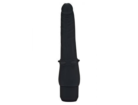 Wibrator realistyczny silikonowy ToyJoy czarny 21 cm - 3