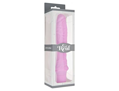 Wibrator silikonowy ToyJoy Classic Large różowy 24.9 cm - 2