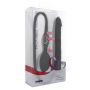 Wibrator realistyczny nadmuchiwany czarny 74 cm - 4