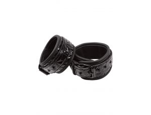 Kajdanki neoprenowe NS Novelties czarne 26 cm