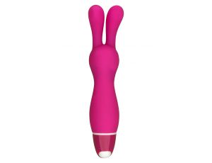 Stymulator silikonowy Vibe Therapy Lapin różowy 13 cm