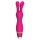 Stymulator silikonowy Vibe Therapy Lapin różowy 13 cm