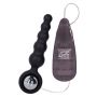 Silikonowy plug analny wibrujący Booty Call Booty Shaker czarny 10 cm - 3