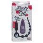 Plug analny wibrujący Calexotics Booty Call Double Dare czarny 8,25 cm - 4