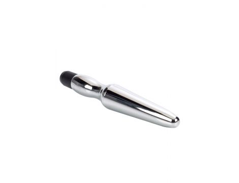 Wibrator analny wodoodporny Calexotics srebrny 16.5 cm - 5