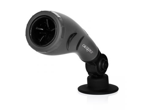 Masturbator z wibracją Calexotics Hydro Power szary 12 cm - 6