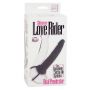 Strap on silikonowy dual penetrator Calexotics czarny 14 cm - 5