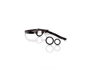 Knebel z otwartym pierścieniem Calexotics czarny 81 cm