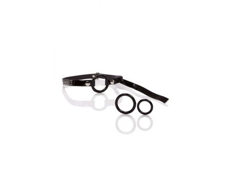 Knebel z otwartym pierścieniem Calexotics czarny 81 cm