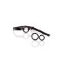 Knebel z otwartym pierścieniem Calexotics czarny 81 cm - 2
