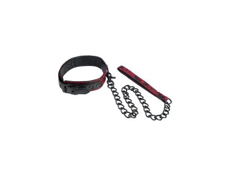 Obroża ze smyczą Scandal Calexotics czarna 81 cm - 3
