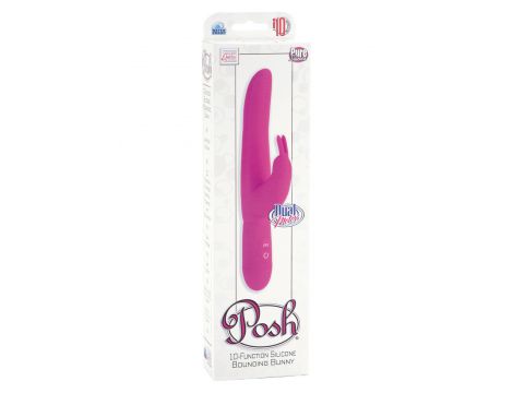 Wibrator króliczek Calexotics silikonowy 10 funkcji różowy 10.75 cm