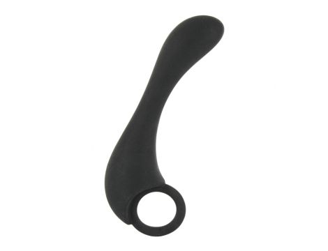 Masażer prostaty silikonowy Calexotics czarny 9.5 cm