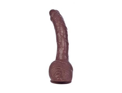 Realistyczne dildo Calexotics COLT Adam Dexter brązowe 21.5 cm - 7
