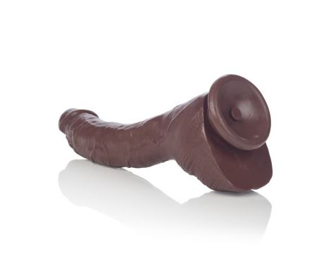 Realistyczne dildo Calexotics COLT Adam Dexter brązowe 21.5 cm - 10