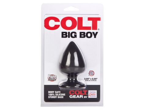 Korek analny silikonowy Calexotics COLT Big Boy czarny 8 cm - 4