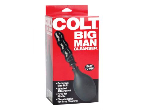 Irygator analny Calexotics COLT Big Man Cleanser czarny 15 cm - 4