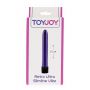 Wibrator ultra smukły ToyJoy Retro fioletowy wodoodporny - 5