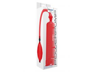Pompka penisowa ToyJoy Power Pump czerwona