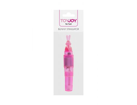Mini wibrator króliczek ToyJoy różowy 13 cm - 4