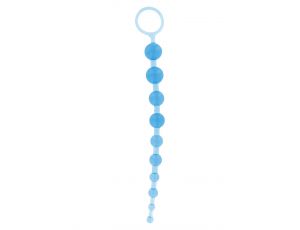 Koraliki analne ToyJoy niebieskie 2.5 cm