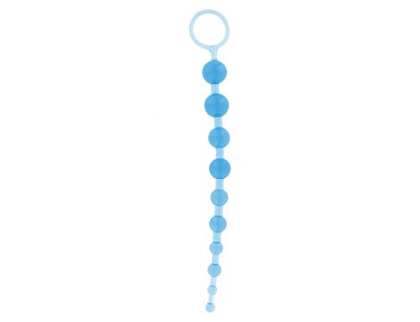 Koraliki analne ToyJoy niebieskie 2.5 cm - 4