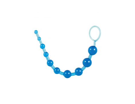 Koraliki analne ToyJoy niebieskie 2.5 cm - 5