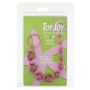 Koralikowy korek analny ToyJoy fioletowy - 7