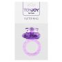 Pierścień erekcyjny wibrujący ToyJoy motyl fioletowy 3 cm - 4