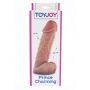 Dildo realistyczne ToyJoy Prince Charming 20 cm jasna skóra - 4