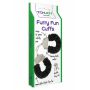 Kajdanki z futerkiem ToyJoy czarne - 3