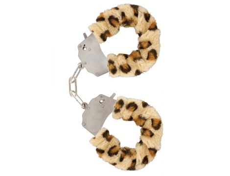 Kajdanki piórkowe regulowane ToyJoy Leopard - 2