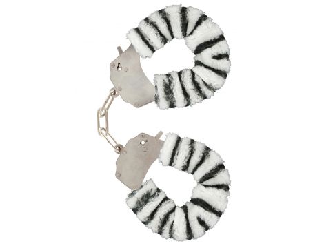 Kajdanki futrzane ToyJoy wielokolorowe - 3