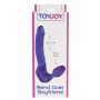 Strap on strapless ToyJoy fioletowy 4 cm - 5