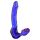 Strap on strapless ToyJoy fioletowy 4 cm