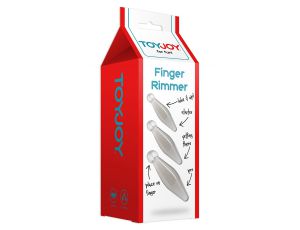 Zestaw korków analnych Finger Rimmer ToyJoy transparentny 3 szt