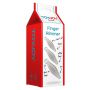 Zestaw korków analnych Finger Rimmer ToyJoy transparentny 3 szt - 2