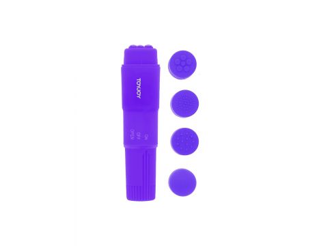 Stymulator łechtaczki Funky Massager ToyJoy fioletowy - 5