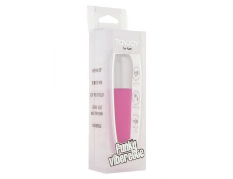 Mini wibrator ToyJoy Funky Viberette fioletowy wodoodporny - 3