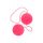 Kulki ABS ToyJoy Funky Love Balls różowe 3.5 cm