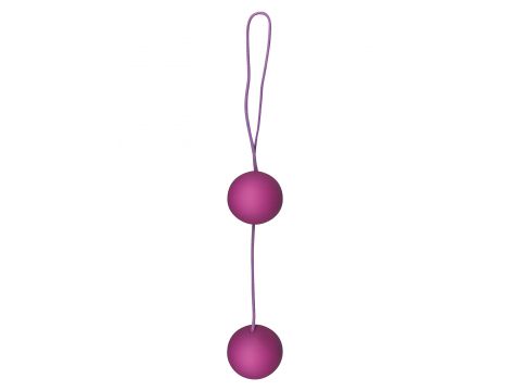 Kulki miłosne ToyJoy Funky Love Balls fioletowe ABS 3.5 cm - 7