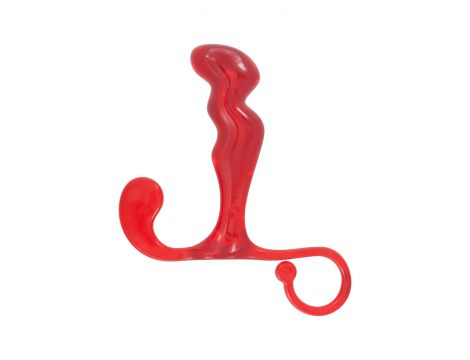 Masażer prostaty ToyJoy Power Plug TPE czerwony 3.5 cm - 2