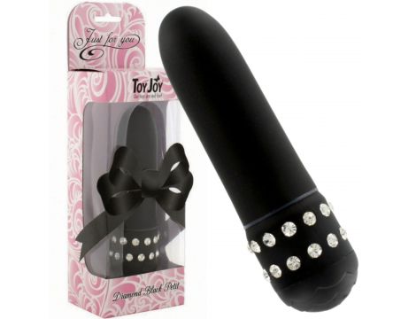 Wibrator Diamond Petit Vibe ToyJoy czarny 11 cm - 3