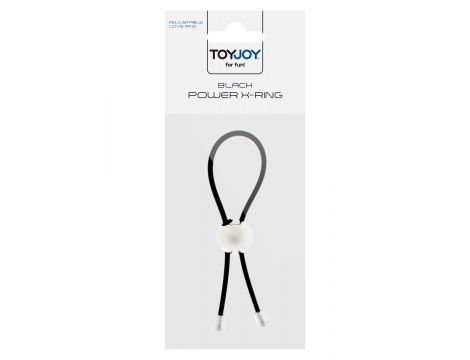 Pierścień erekcyjny regulowany ToyJoy Power X czarny - 4