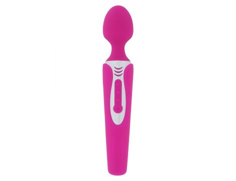 Stymulator łechtaczki Legend ToyJoy silikonowy różowy 21 cm akumulator - 2